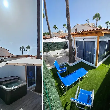 Luxury With Privacy And Jacuzzi By Canarias Prime Homes Chalet Maspalomas (Gran Canaria)